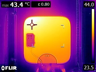 Huawei Solar inverter thermal image